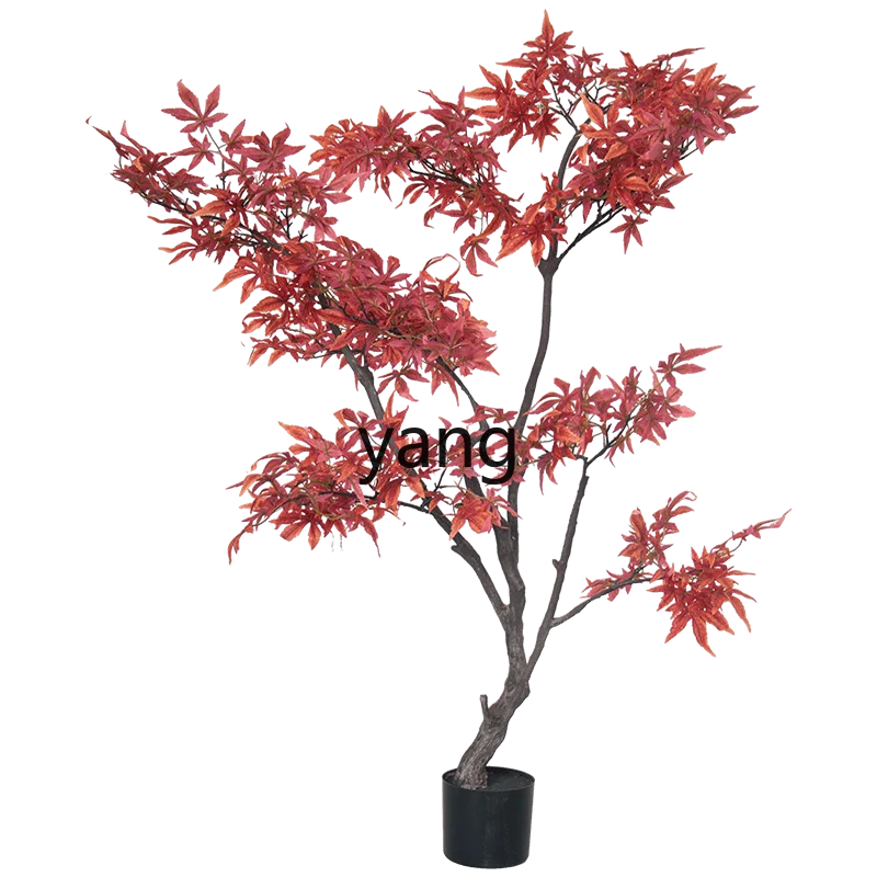 

LMM simulated plant landscaping rockery flowing water ornament Chinese indoor landscape corner entrance decoration