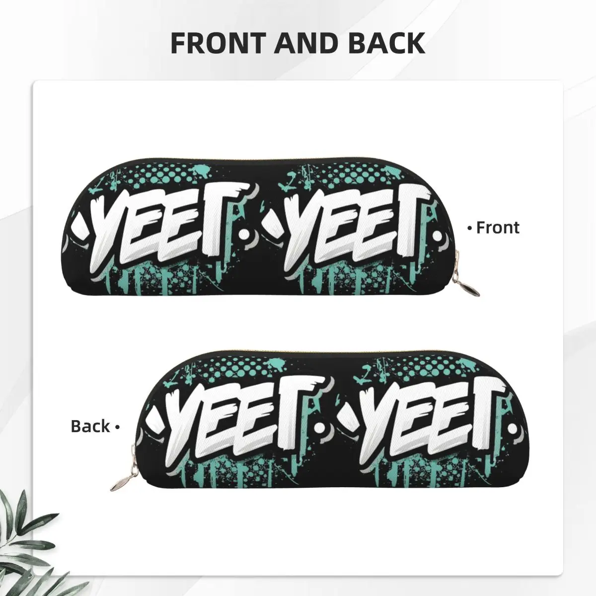 Assinatura legal menly jey uso yeet lápis casos caneta titular armazenamento artigos de papelaria suprimentos grande capacidade caneta caixa saco de lápis para presentes