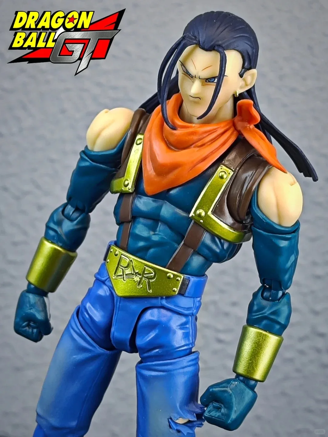 

Original Dragon Ball S.H.Figuarts Genuine Pvc Gt Super Android 17 Customization Toy Bandai Model Collection Action Figurine Gift