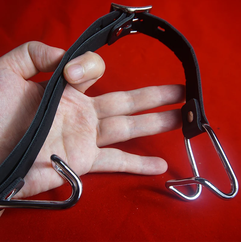 BDSM Open Mouth Hook/Spider Gag Spreader,Slave Bondage Ring Gag Deep Throat Restraints,Submissive Sex Toys for Couples,Role Play