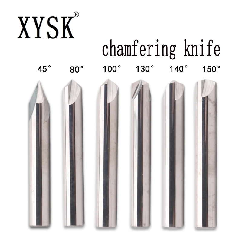 Tungsten chamfering cutter 30 40 45 50 70 80 100 110 130 140 150 degrees uncoated aluminum alloy chamfering drill