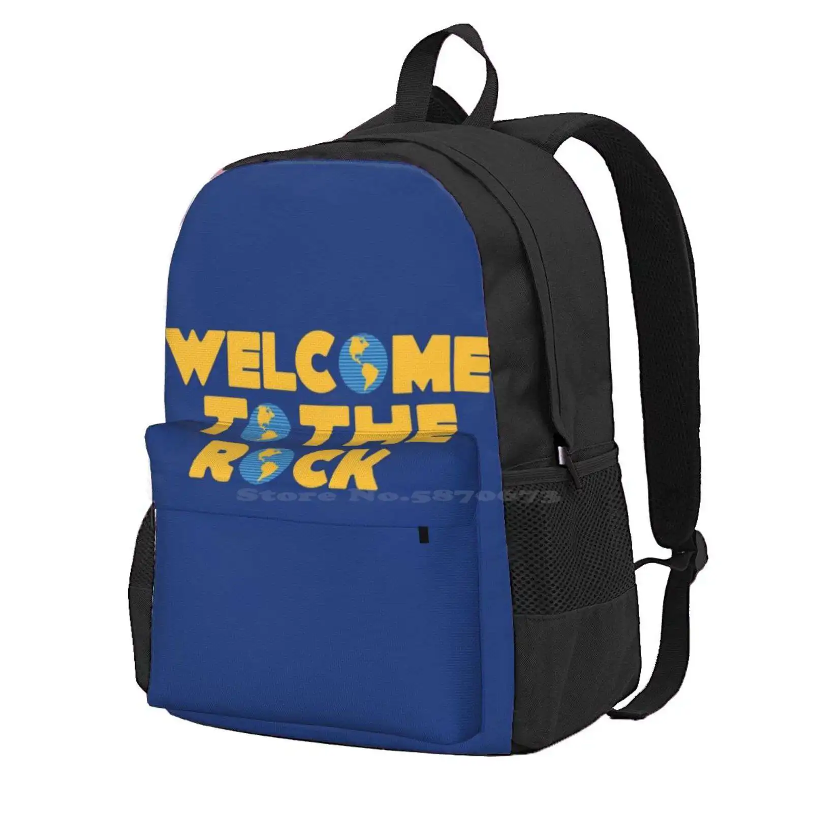 Broadway Come From Away - Welcome To The Rock Hot Sale Schoolbag Backpack Fashion Bags Broadway Come From Away Cfa New York