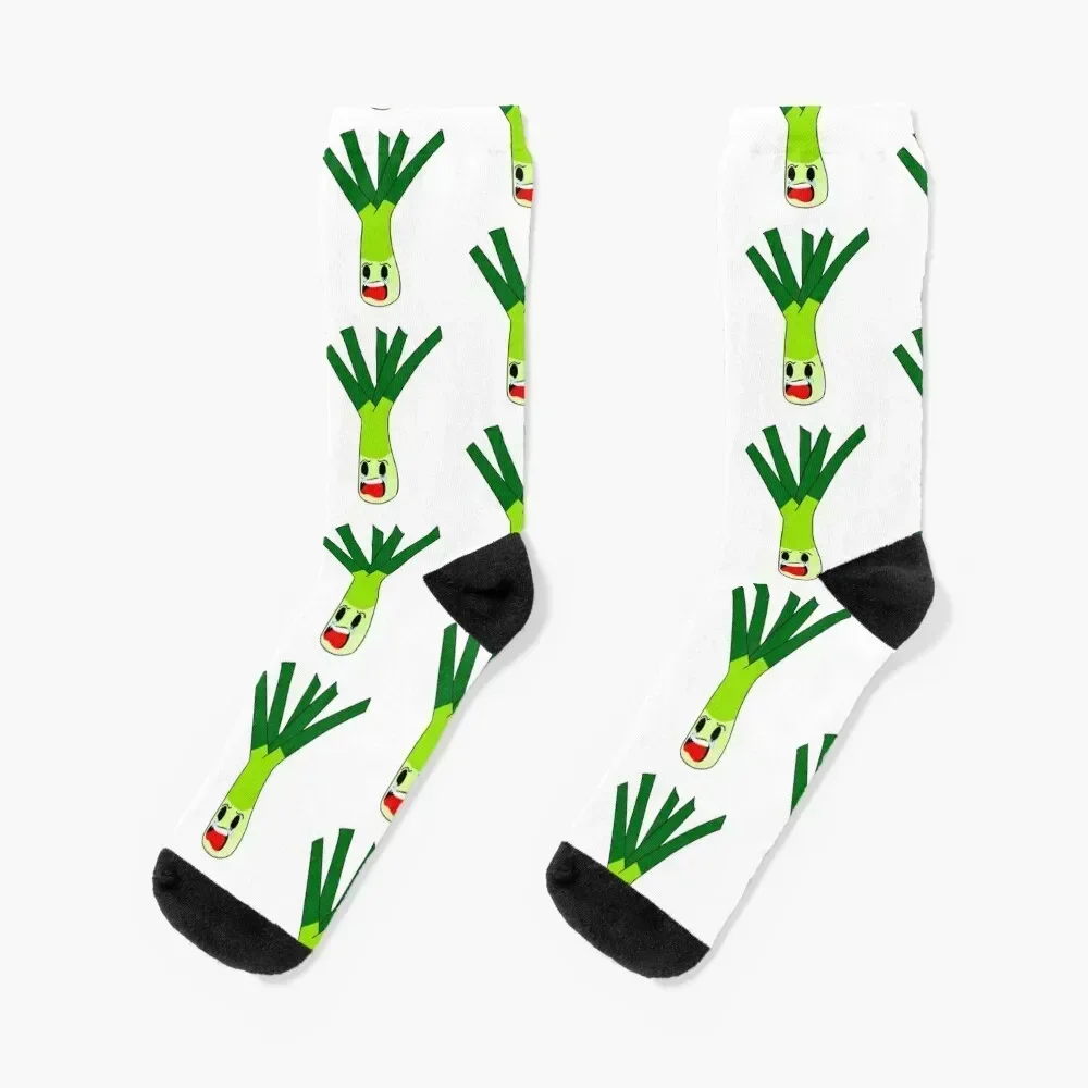 

Leek Larry Socks Men's shoes cartoon New year's Socks Man Women's