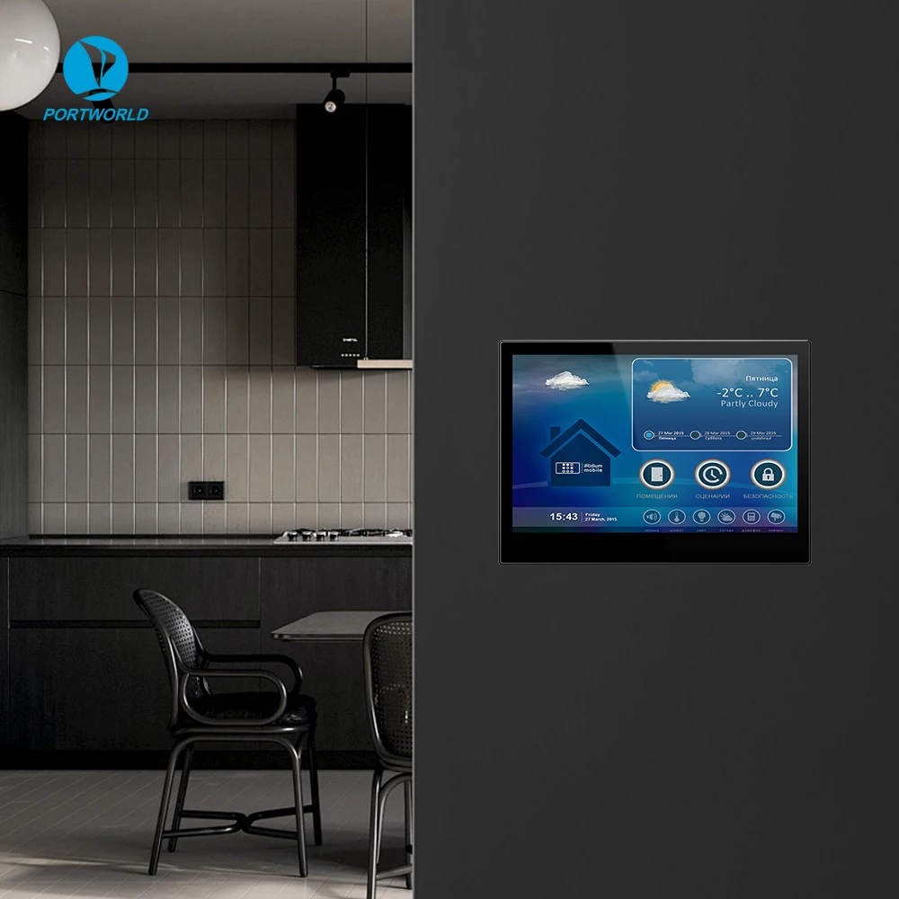 June Hot RK3576s Android Linux Touch Screen POE 10-Inch Smart Home Automation Control Panel Smart Meeting Room