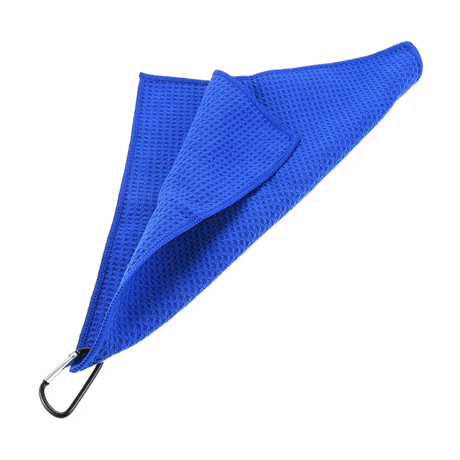 2 قطعة مناشف الغولف لحقيبة الغولف مع مشبك هوك المفاجئة للرجال النساء لاعب الغولف ستوكات النسيج جولف تنظيف أداة 40X40 سنتيمتر/16X16in #1