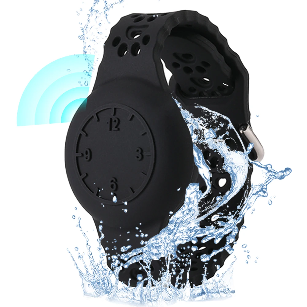 

Детский водонепроницаемый силиконовый защитный чехол-браслет с защитой от потери для Apple AirTag