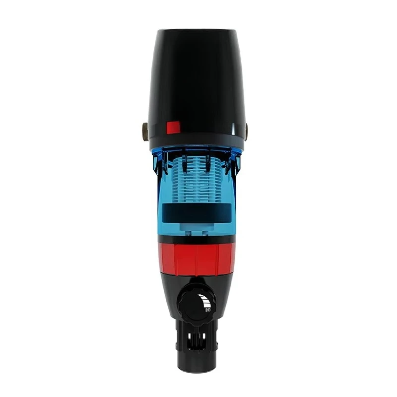 Pre-filtration water purifier, water flow, backwash whole house water filtration system