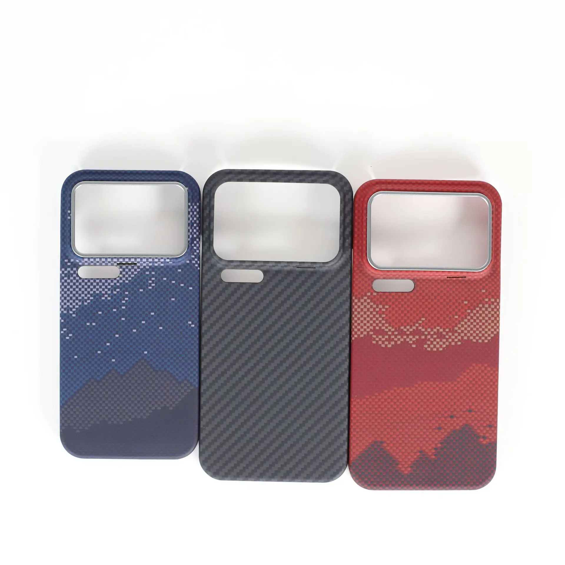 

For Xiaomi 17 Pro Max/17 Pro Ultra-Thin Kevlar Case, Aramid Carbon Fiber Magnetic Full Protection Shockproof Cover