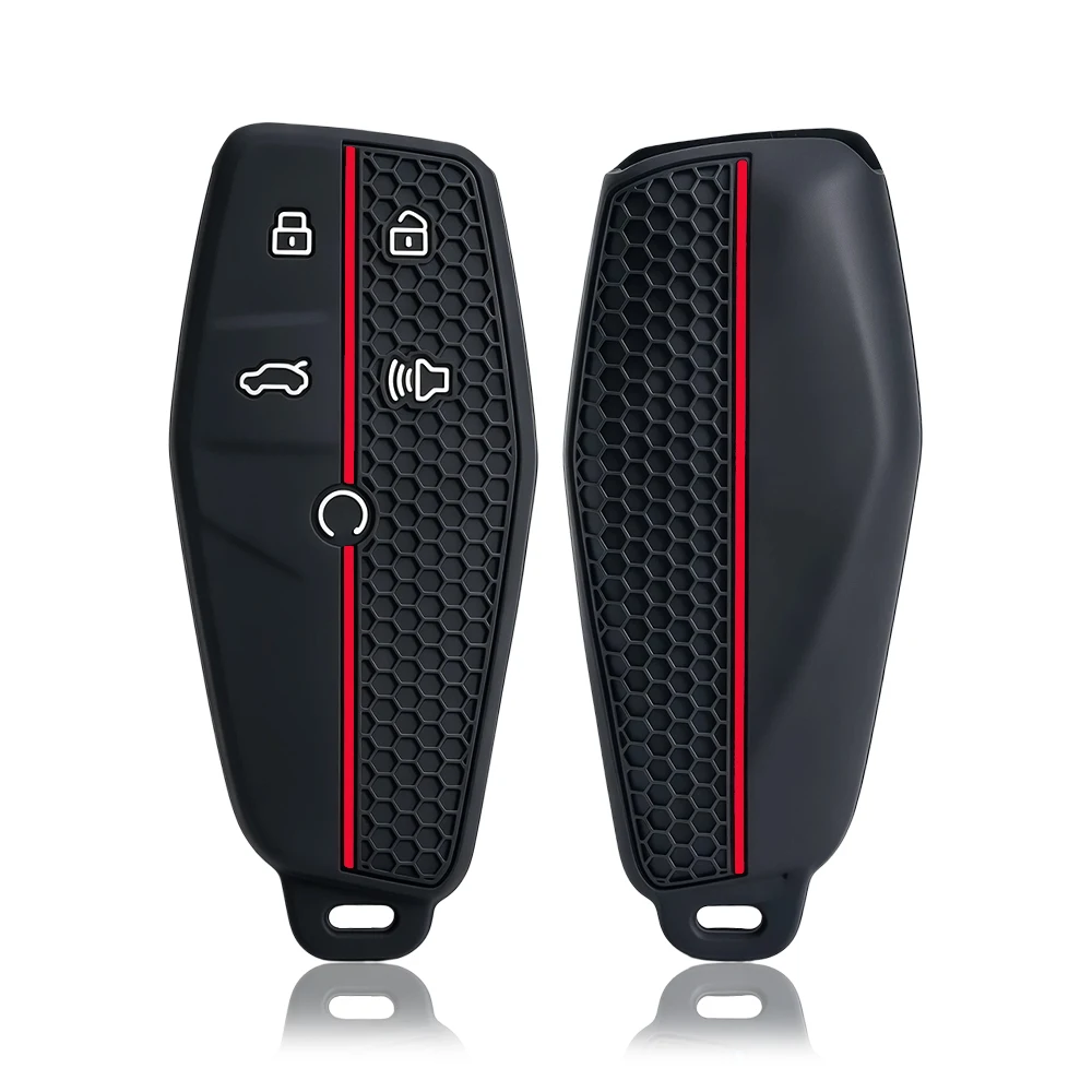 Suitable for 2022 MG one advanced version Silicone car lock key cover MG ONE 5Button car key decorative protection shell