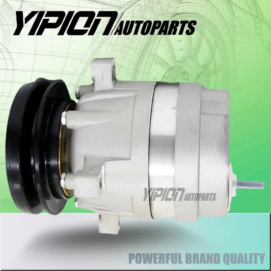 TK0005 12V V5  AC Compressor For Bulldozer TRUCK