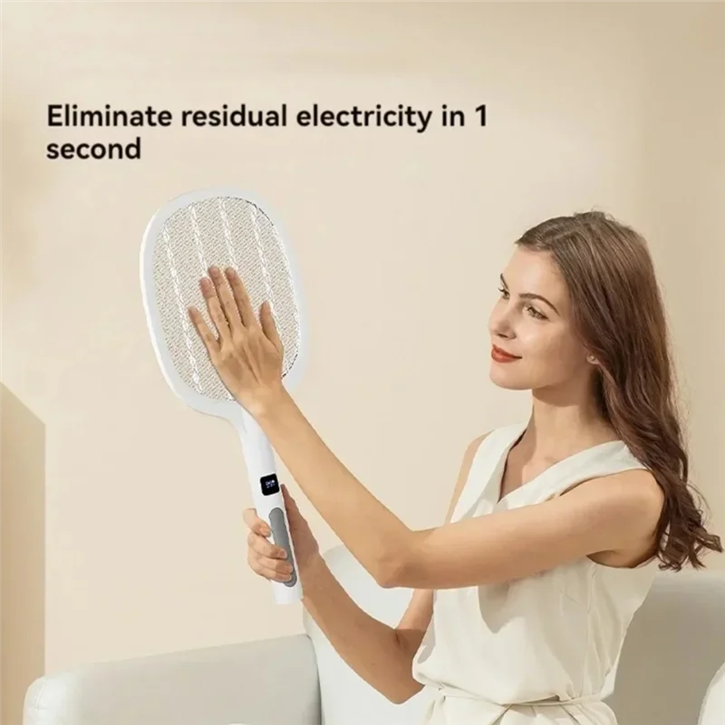 

Электрическая мухобойка M14K-Type-C, перезаряжаемая съемная портативная автоматическая мухобойка для насекомых в помещении и на открытом воздухе