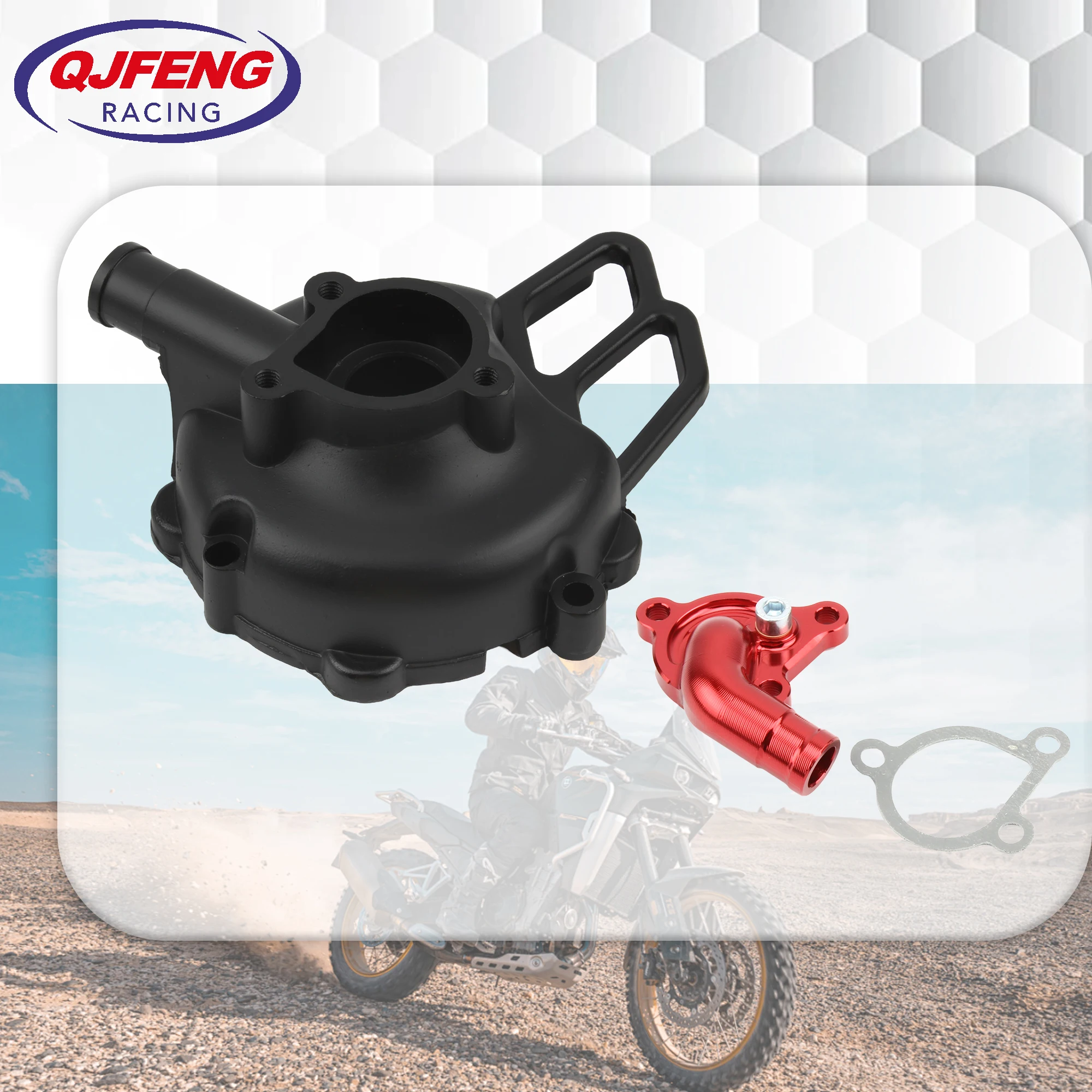 

For KTM 50 50CC SX50 2002-2008 Dirt Bike Motocross Left Water Cooled Magnetic Motor Cover With Water Pump Intake Pipe