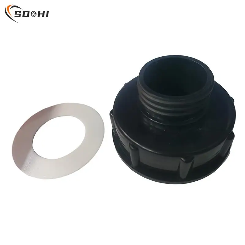 1pc IBC Adapter S100xS60 To Dn100 Reduce S60 IBC Tank Connector Adapter Ton Barrel Accessories Valve Adapter