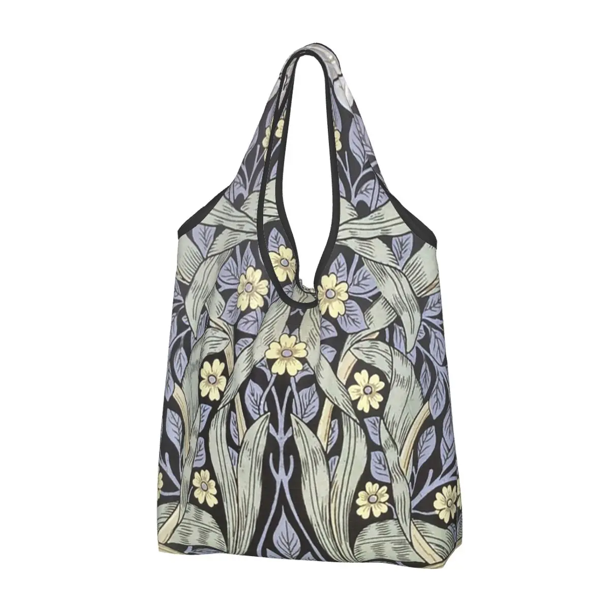 William Morris Bullerswood Portable Tote Shopping Bags Reusable Shopper Bag Groceries Handbag Shoulder Bag