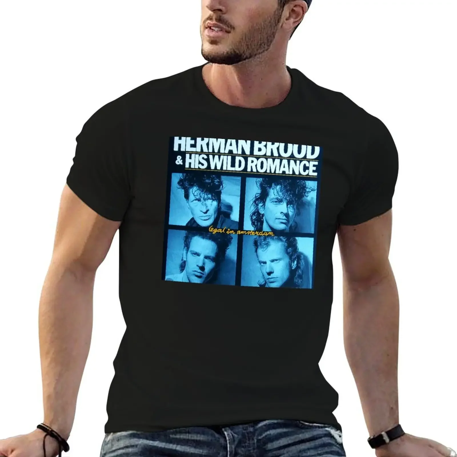 h and S poster T-Shirt football t shirt affliction shirts blacks men tshirt