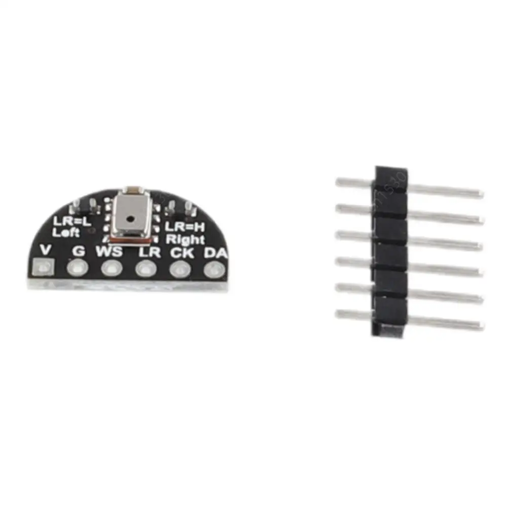 I2S Interface High Sensitivity MEMS Microphone Module Low Noise Single Microphone Module Adjustable Frequency Mic Module