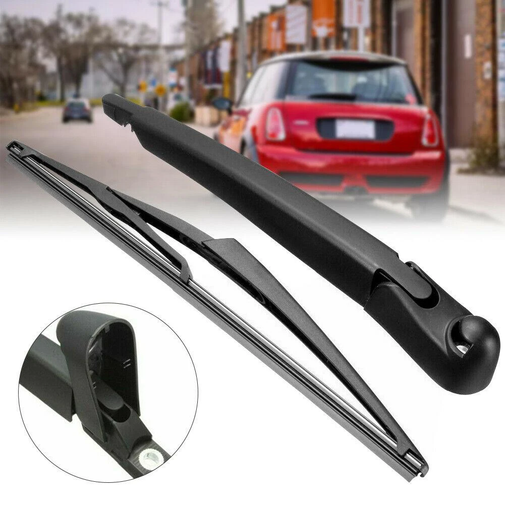 

2pcs For Mini Cooper R50/R53 S 2001-2006 Rear Windscreen Rear Wiper Arm 270mm&Wiper Blade Pure Stainless Steel Car Accessory