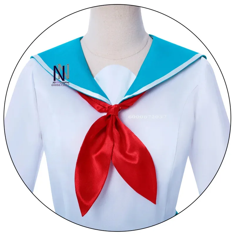 أزياء الألغام Leiliya تأثيري أنيمي دور اللعب زي جديد لطيف الأزرق زي مدرسي الملابس فستان للنساء كوميك كون البدلة