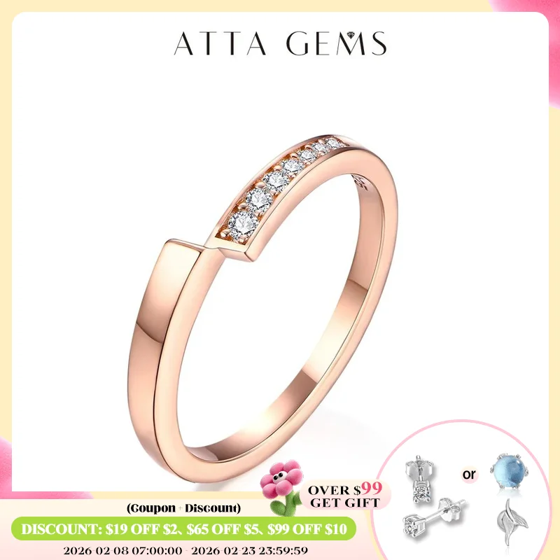 

Кольцо Муассанит женское из серебра 1,6 пробы с бриллиантами диаметром 925 мм