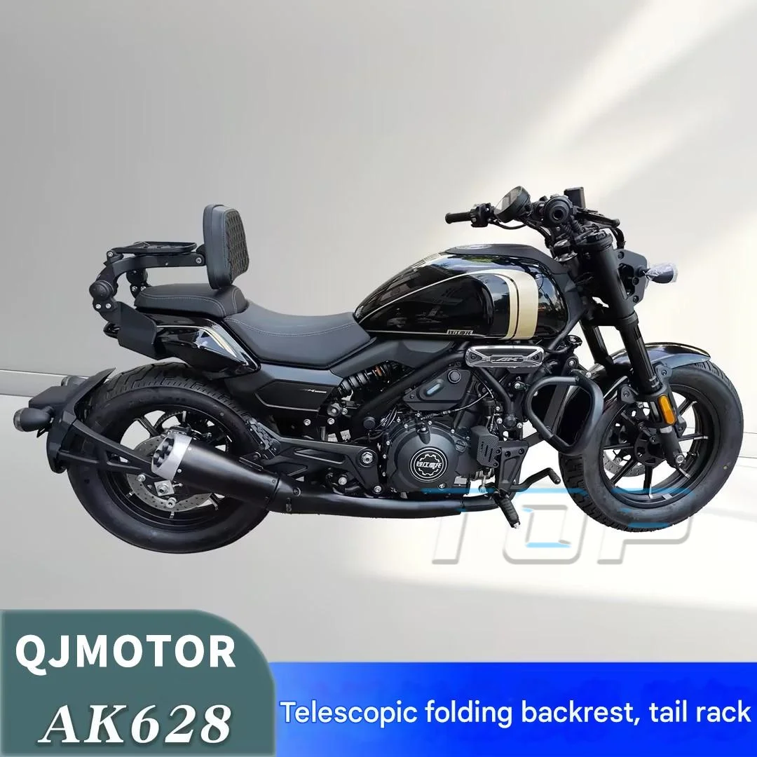 For QJMOTOR AK628 SRK600c waterproof canvas full-face helmet bag with folding backrest ak628 srk600C modified bumper