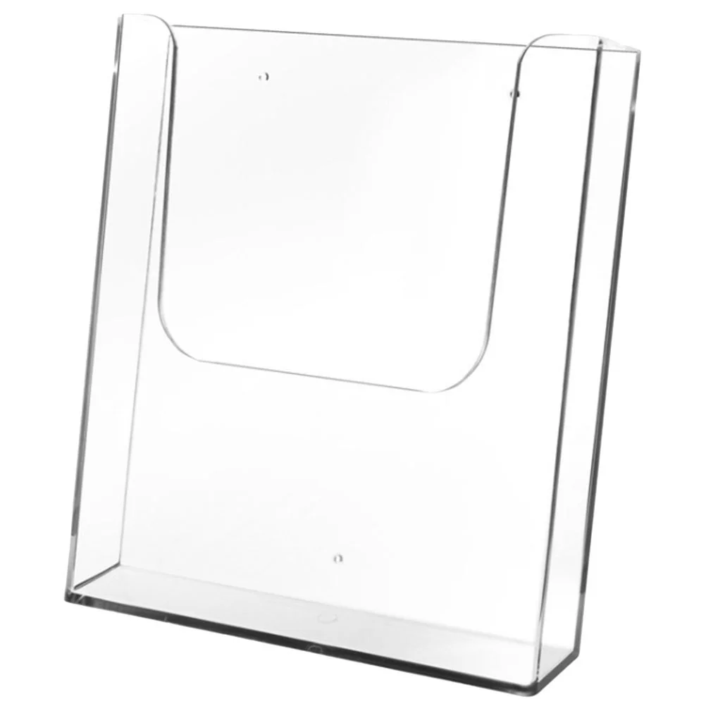 

Acrylic Multi-Layer Catalog Display Stand Rack A4/a5 Desktop Wall-Mounted Information Rack Acrylic Brochure Single-Page