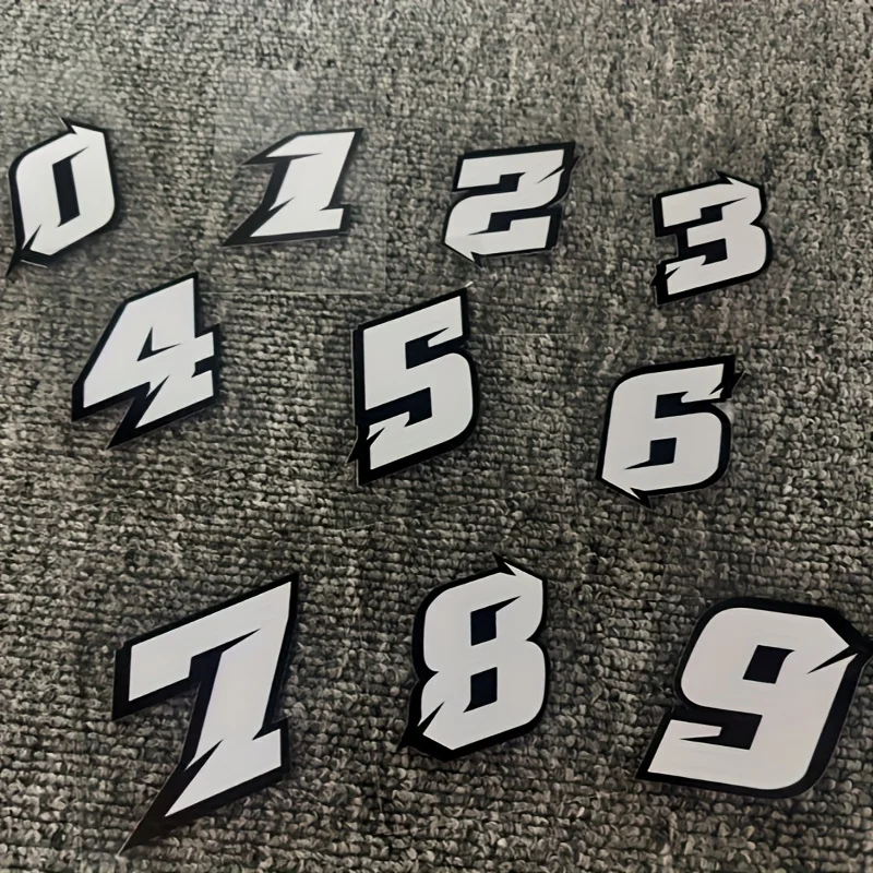 

Модная наклейка на автомобиль с гоночным номером, спортивная наклейка для автомобиля, идеально подходит для добавления гоночного вида вашего автомобиля