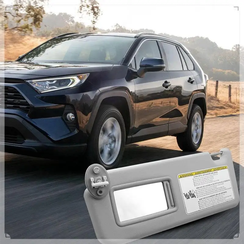 

Передний солнцезащитный козырек автомобиля серого цвета для Toyota RAV4 2013-2018