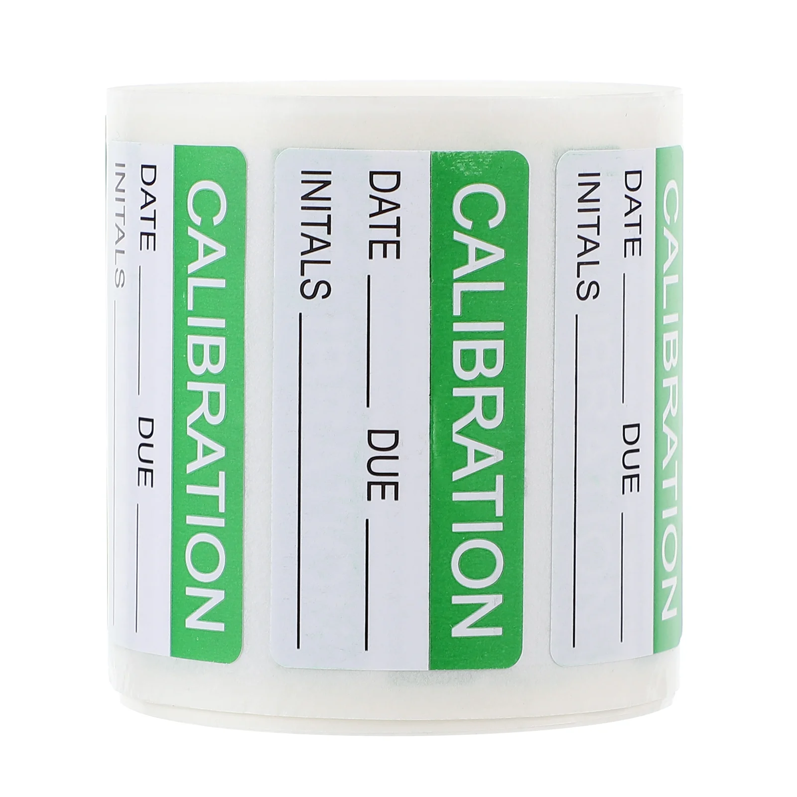 

Inventory Labels Sticker for Printer Self-adhesive Green Writable Calibration White