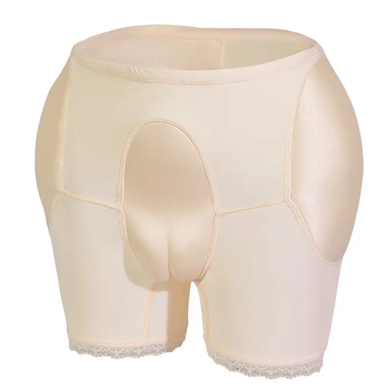 Crossdresser Gaff Panties Hip Pad Butt Enhancer Transgender Tucking Body Shaper Feminine Silhouette Realistic Seamless Shapewear view 5