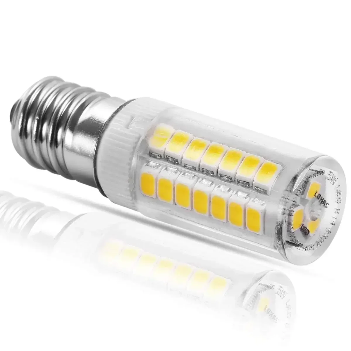 Melery E14 Corn LED Light Bulbs 5W Replace 40W Bulb 4000K Natural White Small Edison Screw lights 45leds 400lm 3Pack