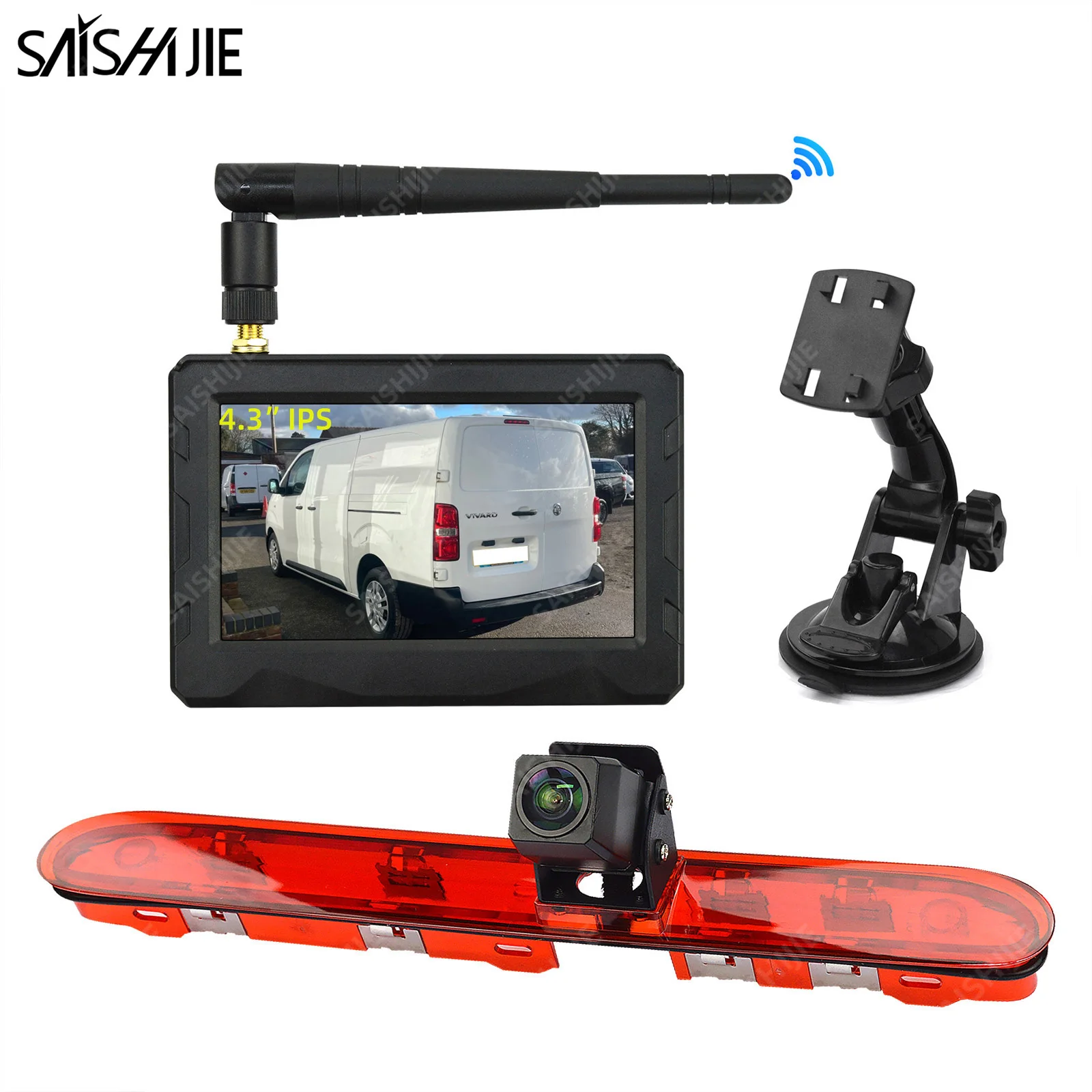 

Car Wireless Reverse Camera Monitor Kit for Peugeot Expert / Traveller,Citroen Jumpy /SpaceTourer,Toyota ProAce Reversing Camera