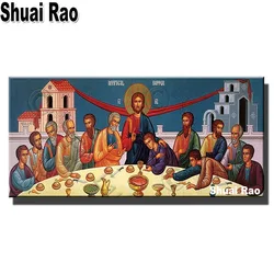 5d full square round diamond painting large size The Christ,Orthodox Icon mosaic diamond embroidery cross stitch home decor
