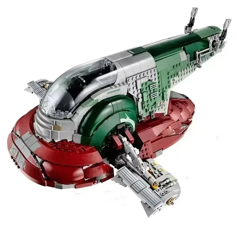 1996 PCS Slave 1 Classic Star Destroyer Bouwstenen Display Bricks Educatief Speelgoed Verjaardag Kerstcadeau - afbeelding 2