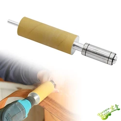 Non-powered hand sanding sanding shaft cylinder bar sanding shape folk bakelite guitar instrument making repair tools