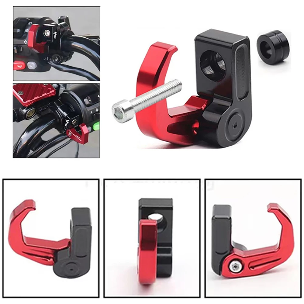 For Haojue UHR150 modified Faucet Handlebar Hook Brake Pump Aluminum alloy Helmet Hook Accessories