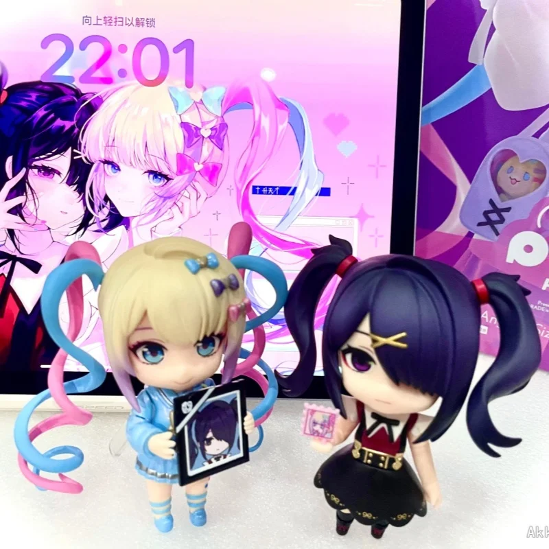 

Authentic Gsc Needy Girl Overdose Rain Omg Kawaii Angel Action Movable Joint Figuirne Model Desktop Decoration Toys