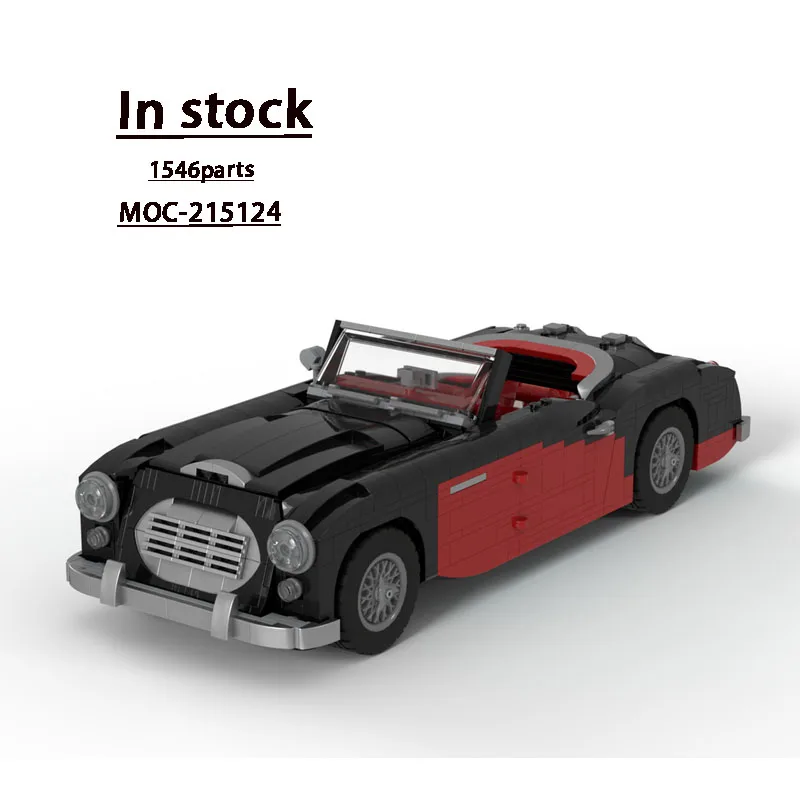 

MOC- 215124 Новый родстер, гоночный строительный блок, модель 1536, детали MOC, креативные детские строительные блоки на Рождество, день рождения, игрушки, подарки