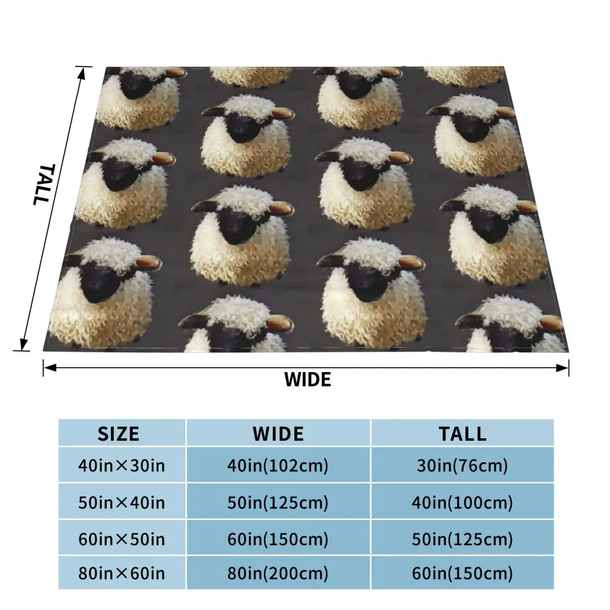 Valais Blacknose Sheep 3 Throw Blanket Blanket For Decorative Sofa blankets for winter Blanket For Sofa Fashion Sofa Blankets