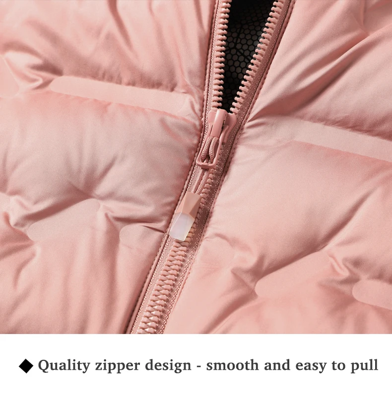 LNGXO Damen-Winter-Daunenjacke, Entendaunen, leichte, gepolsterte Jacken, Camping, Klettern, Trekking, Graphen-Futter, warmer Mantel – Detail 24