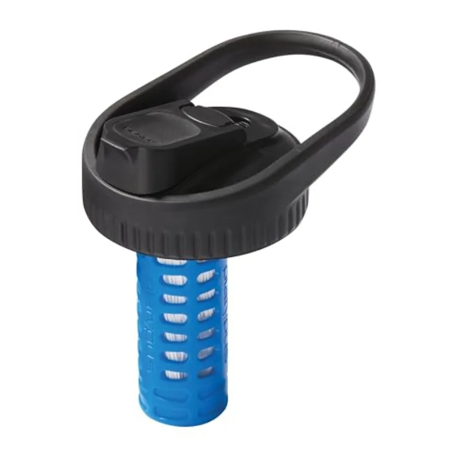

DayCap Water Bottle Filter Cap for Wide Mouth HydroFlask Nalgene and Yeti Water Bottles