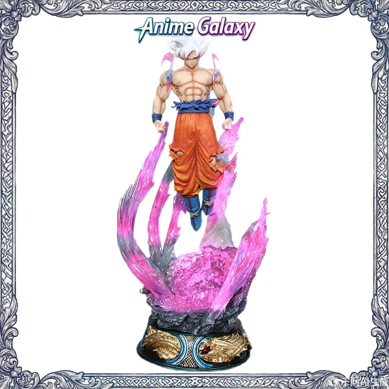 Dragon Ball Super Saiyan Goku Ultra Instinct Mini Figure Anime Model Statue Collection Desktop Decor Ornament Gift For Fans view 4