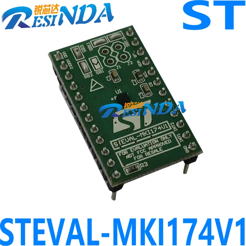 

Плата адаптера Spot STEVAL-MKI174V1 LIS2DS12 для стандартной розетки DIL24