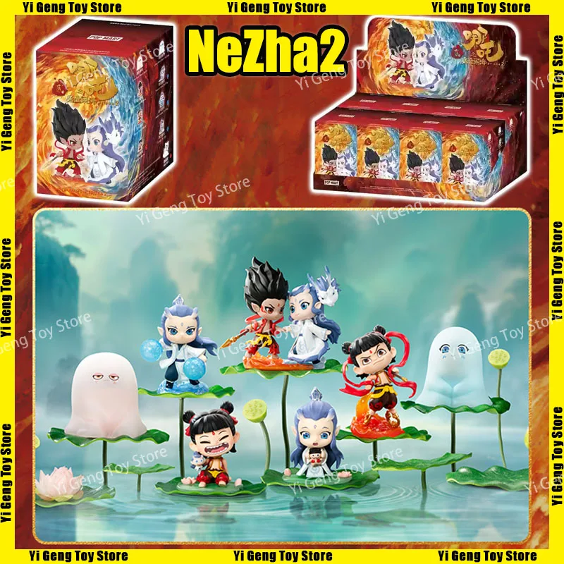 Hot Original Nezha2 Born Bonds Series Ne Zha Aobing Anime Action Figure Model Toy Ornament Kid Christmas Birthday Gift Custom