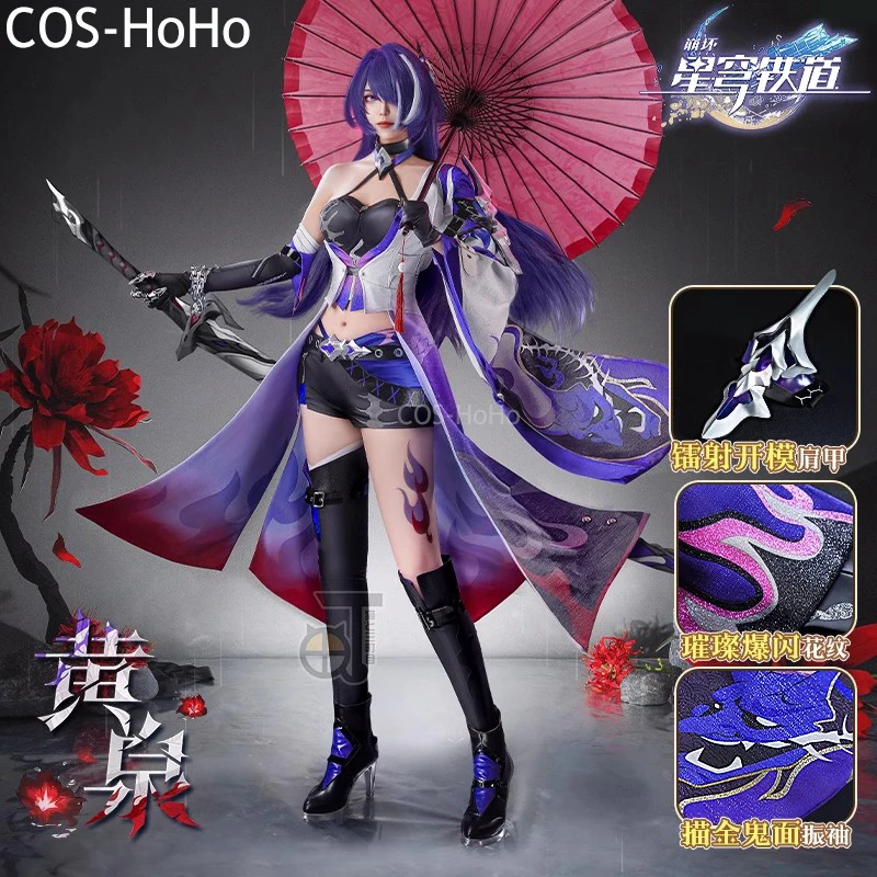 

COS-HoHo Honkai: Star Rail Acheron игровой костюм сексуальная красивая униформа косплей костюм Хэллоуин вечерние наряд для ролевых игр женский S-XXL