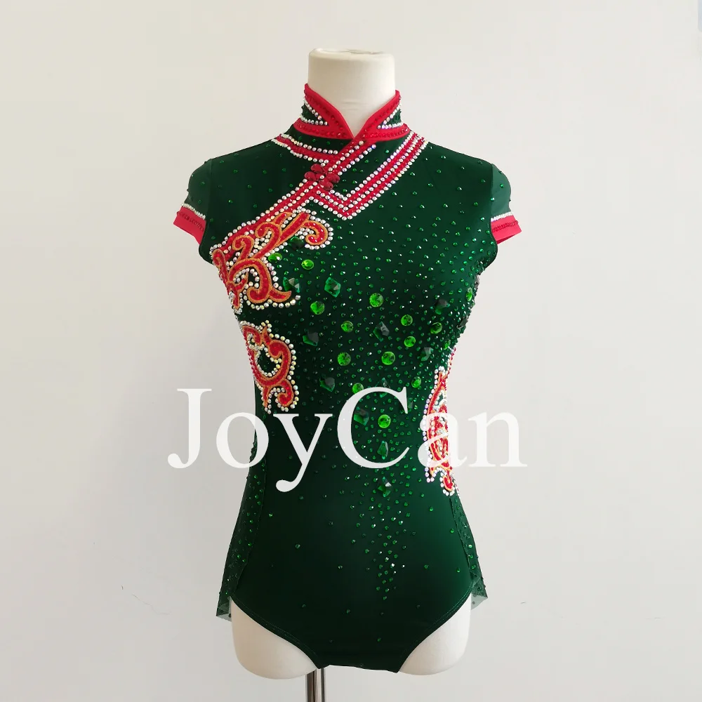 

JoyCan Custom Girls Rhythmic Gymnastics Dancewear Breathable Spandex Leotards for Performance Ballet CompetitionBD9287