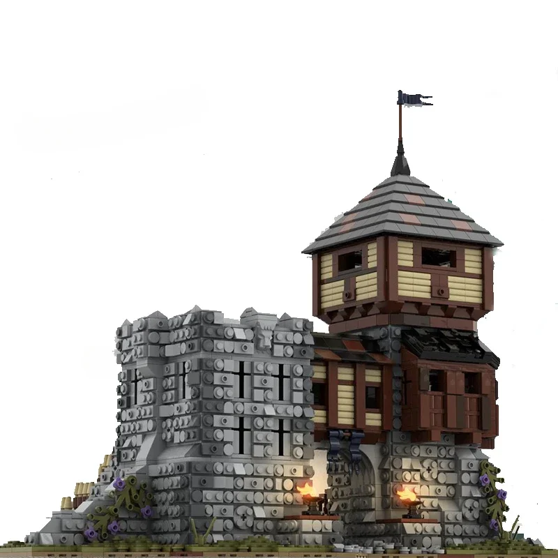 

7126pcs Moc Medieval Fortress Castle Building Model Model Bricks DIY Sets Education Assembly Blocks Toy Educational Gift