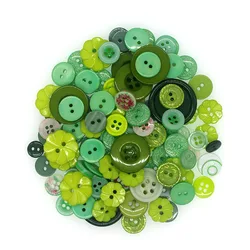 30pcs 10-25mm Mixed Random Resin Sewing Button Scrapbook Round 2-Holes S1054 diy accesorios de costura buttons for crafts