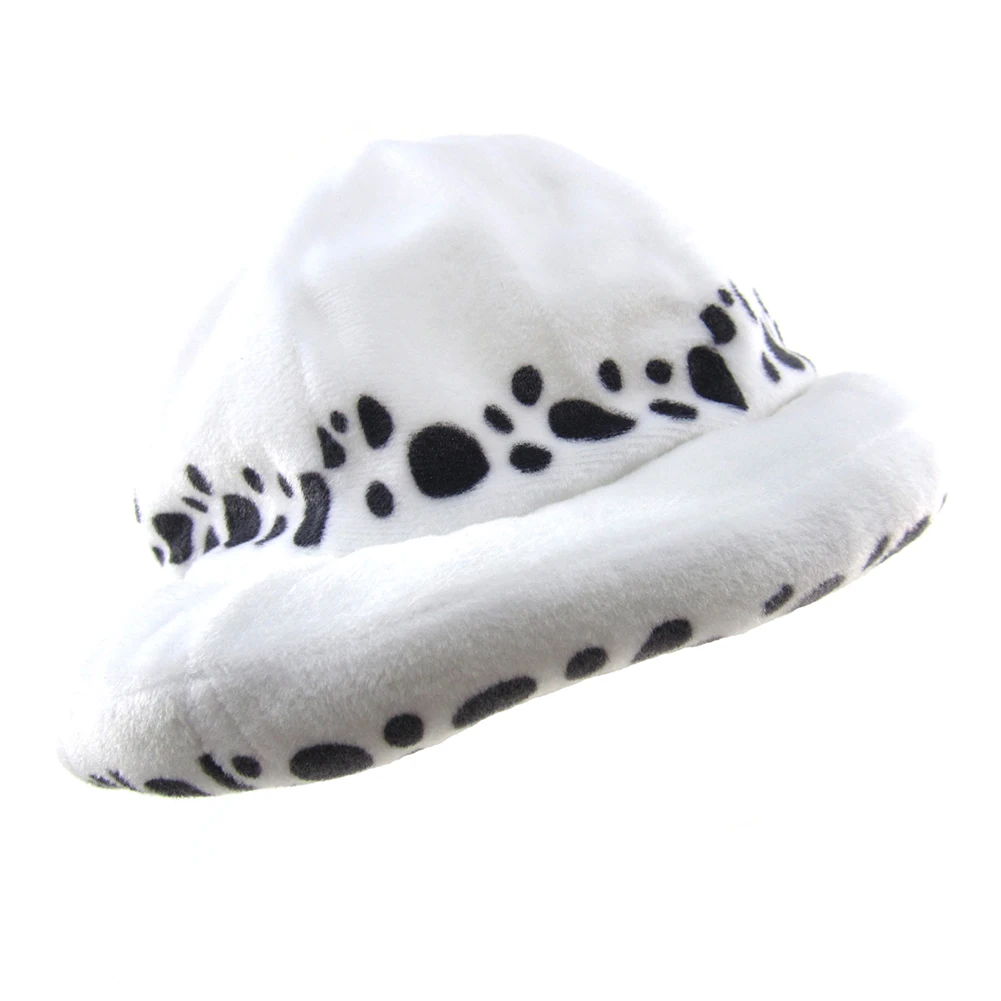 Brdwn Cosplay Trafalgar Law spotty Cap Soft Plush Hat Beanies