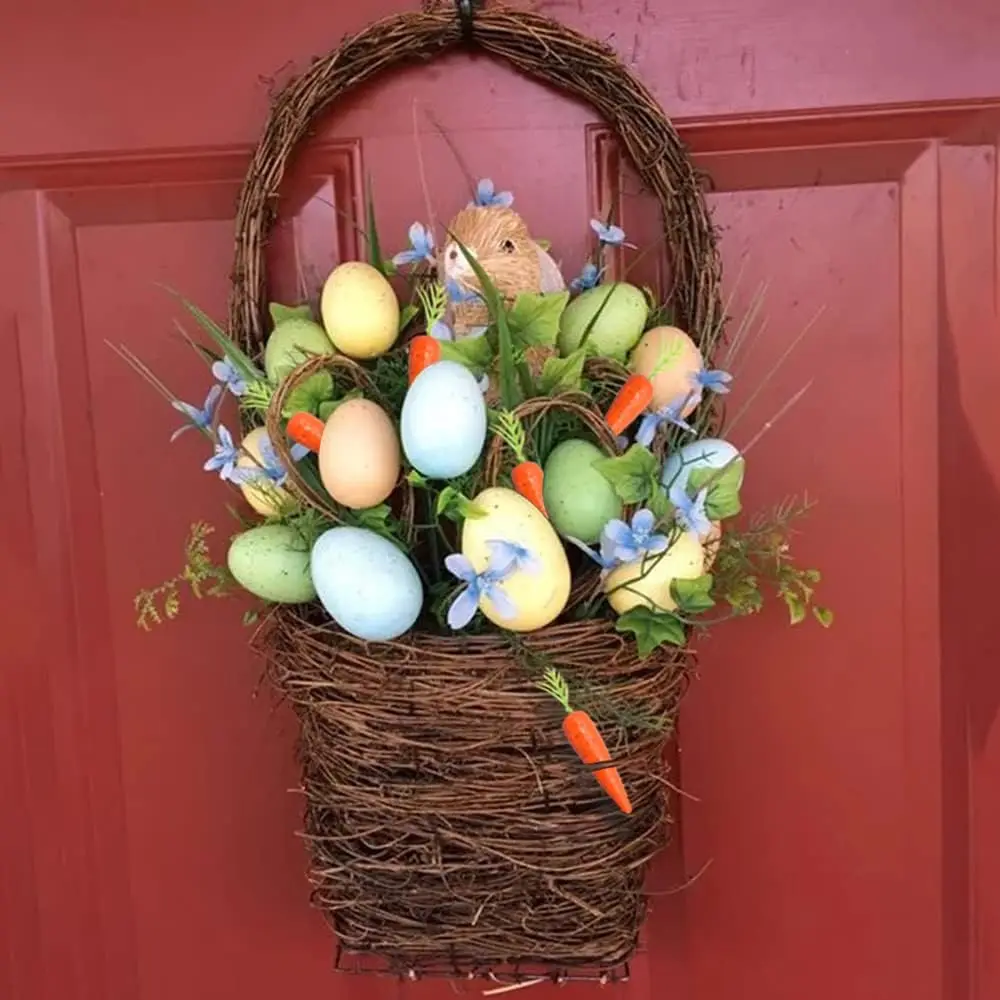 Easter Decoration Artificial Fake Carrots Artificial Carrots Lifelike Mini Carrots For Table Centerpieces Garden Display Home