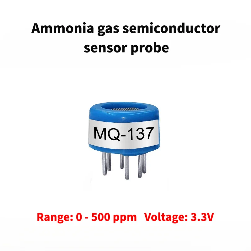 Ammonia Gas Sensor MQ137, Compact, High-Sensitivity with Protective Mesh